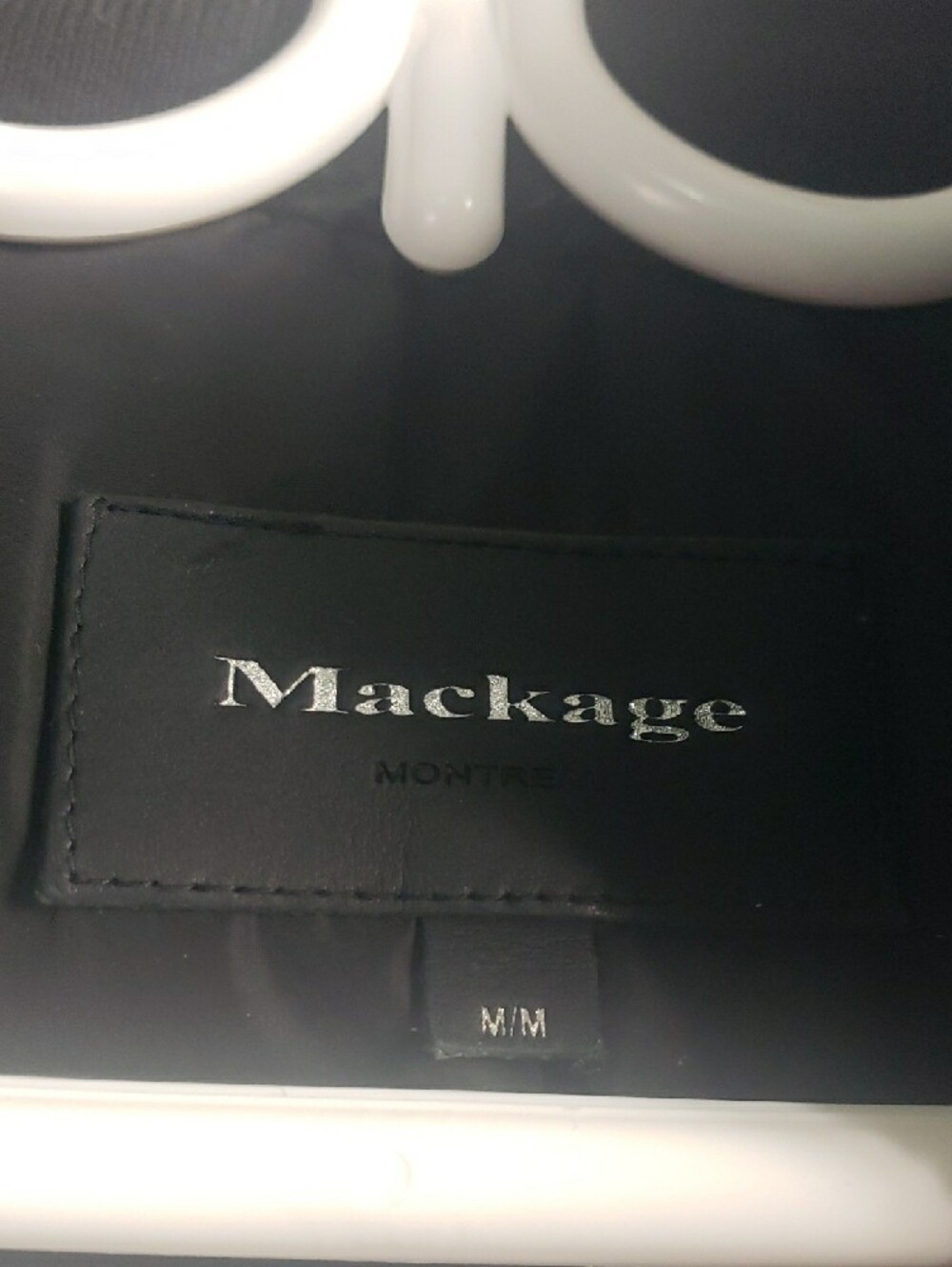 Mackage Down Jacket Size Medium Black - Picture 4 of 9